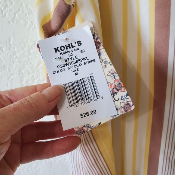 PINK ELEPHANT JUNIORS TANK TOP SIZE M NWT - Picture 2 of 3